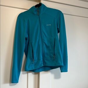 Patagonia Blue Jacket with Polartec Fabric